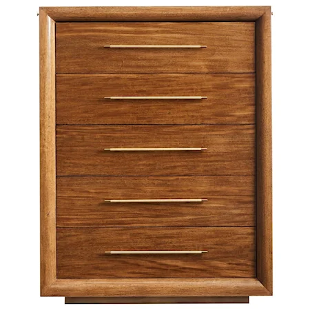 Panorama Drawer Chest with Pullout Rods