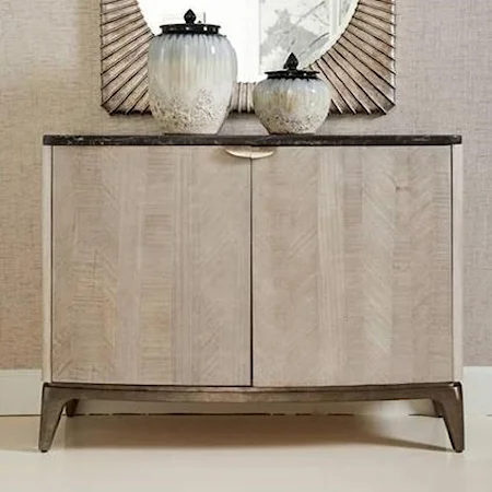 Contemporary 2-Door Hall Chest