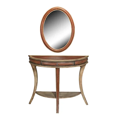 Hall Table and Mirror