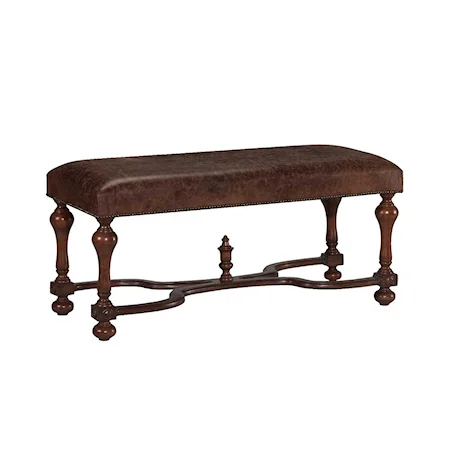 Large rectangular bench