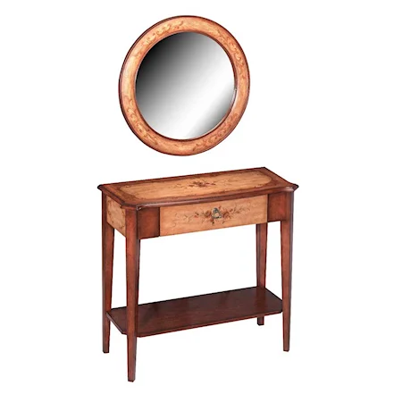 Hall Table and Mirror