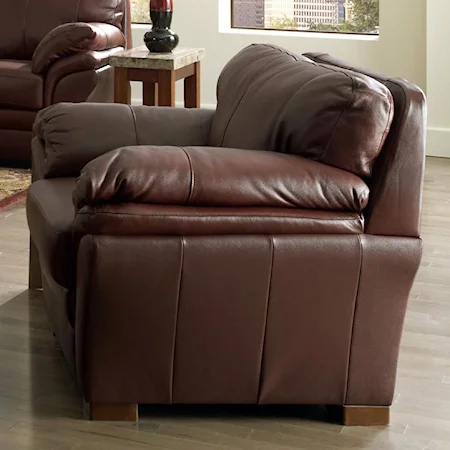 Plush Leather Chair