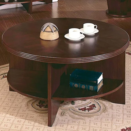 Oval Cocktail Table