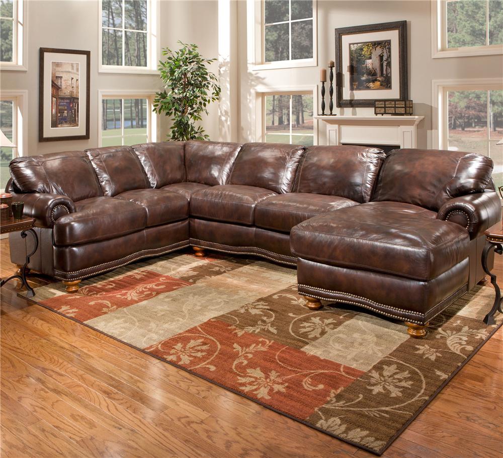 Leather sectional sale hot sale near me