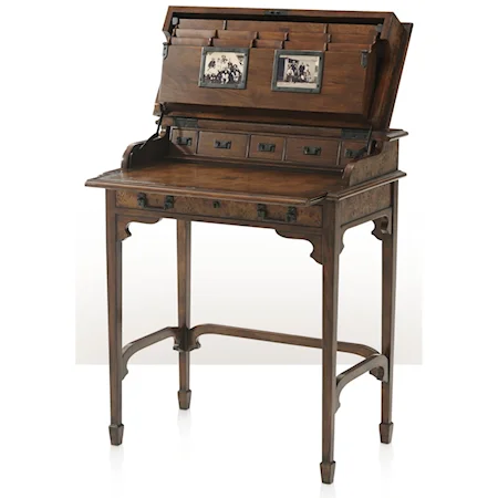 Traditional Edwardian Campaign Desk