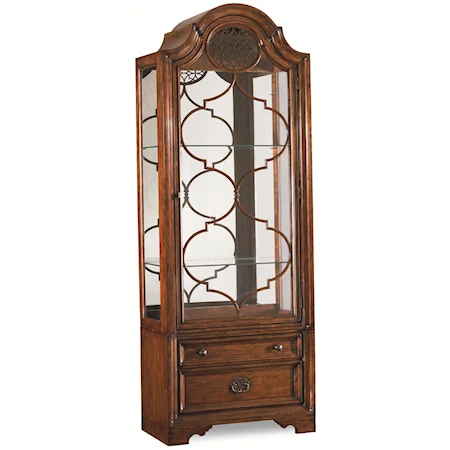 Curio Cabinet w/ Glass Shelves