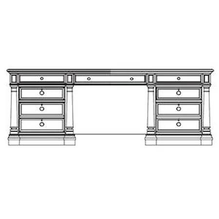 Executive Desk with Ample Storage