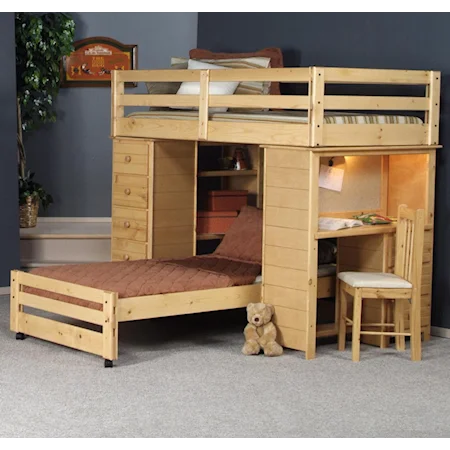 Twin/Twin Bronco Loft Bed