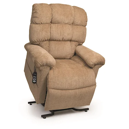 Medium Lift Recliner with Padded Back