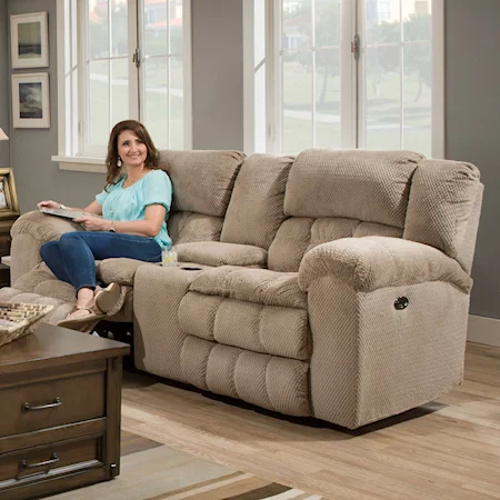 Casual Double Motion Loveseat