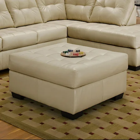 Tufted Cocktail Ottoman