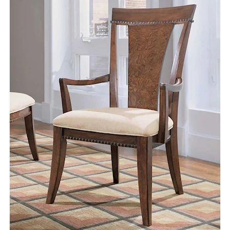 Splat Back Dining Arm Chair