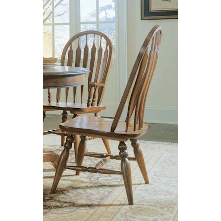 Antique Style Windsor Side Chair