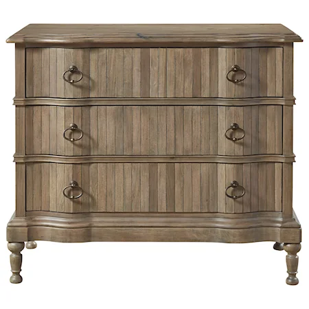 The Chelsea 3 Drawer Hall Chest with Turned Feet