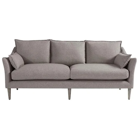 Contemporary Sofa with Arm Pillows