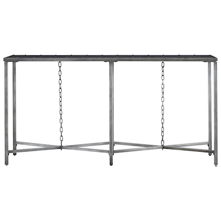 Eliston Console Table with Chains