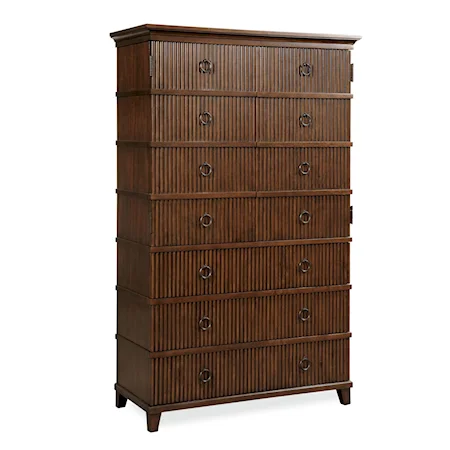 Chest with 2 Doors and 3 Drawers