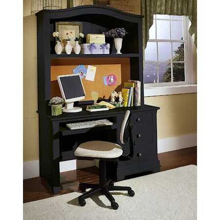 52" Computer Desk and Hutch