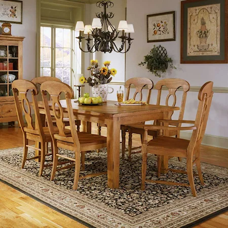 Rectangular Farmhouse Table and Chairs