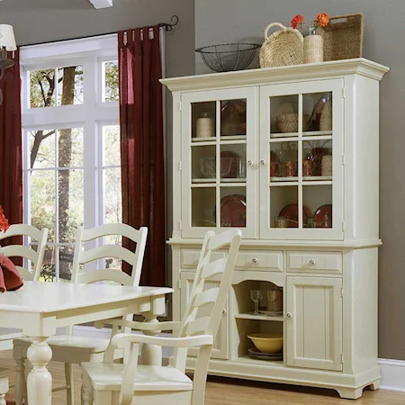 Dining Room Sideboard and Hutch