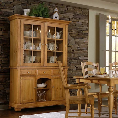 Dining Room Sideboard and Hutch