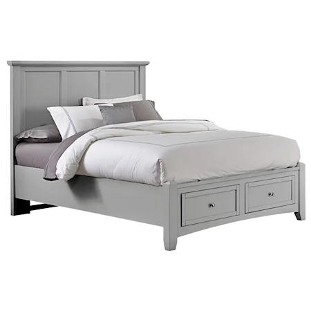 King Mansion Storage Bed with 2 Drawers