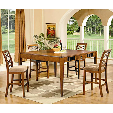 Gathering Pub Table and Chair Set