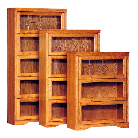 Four-Shelf Lawyer's Bookcase