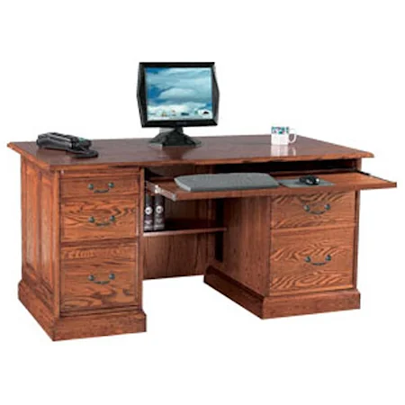 62" Flattop Computer Desk