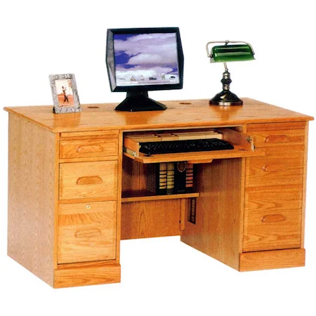 54" Flattop Computer Desk