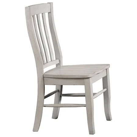 Rake Back Side Chair