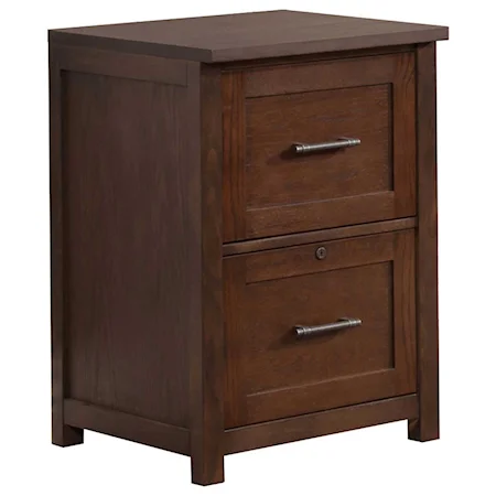 Transitional 21" 2 Drawer Lateral File Cabinet