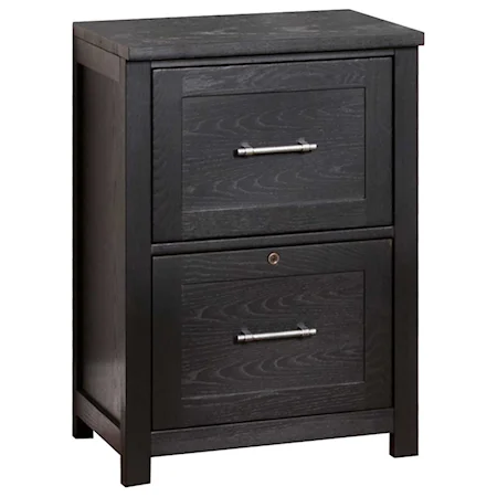 Transitional 21" 2 Drawer Lateral File Cabinet