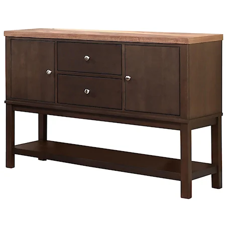 54" Sideboard with Felt-Lined Drawers