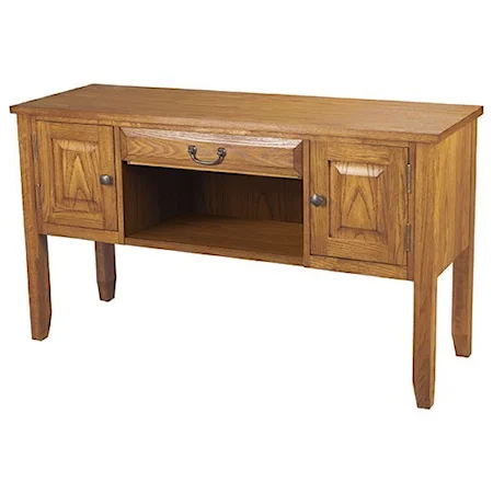 Casual Style 53" Sofa Table Writing Desk