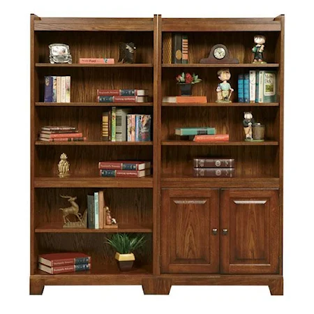 Open Bookcase with 6 Shelves