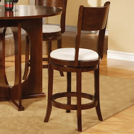 41" Swivel Counter Height Stool