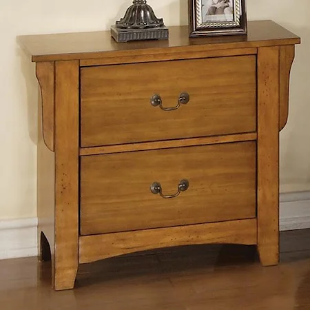 Mission Style Nightstand